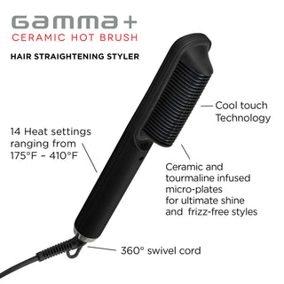 Gamma+ Ceramic Hot Brush